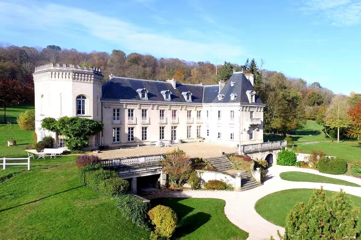 Exterieur van het chateau