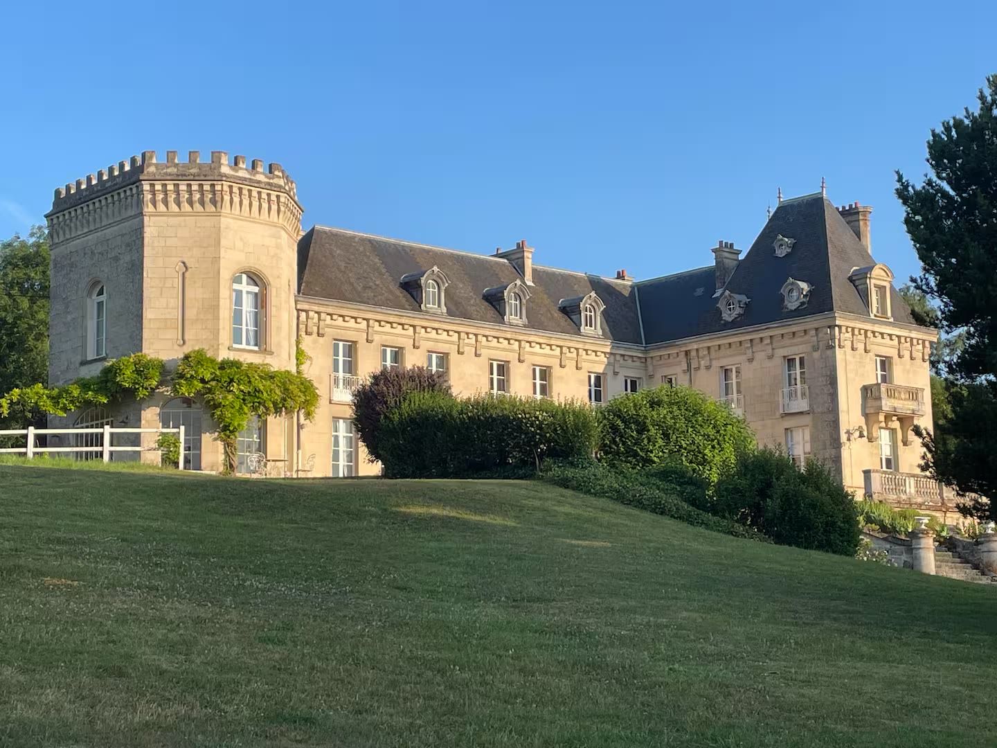 Exterieur van het chateau